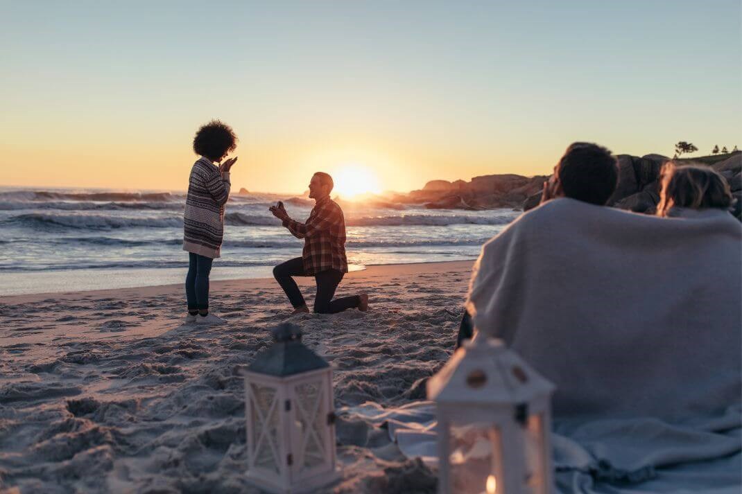 Beautiful Places to Propose: Everything You Need for the Big Moment - proposal on the beach